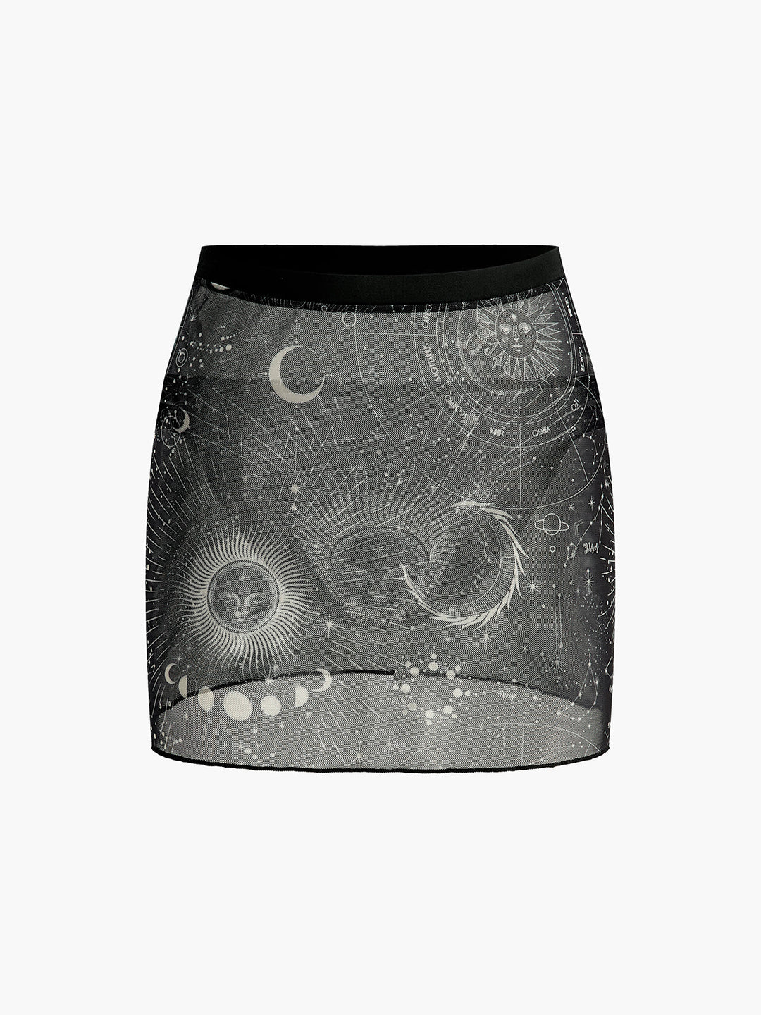 Astrologie Print Sheer Rock