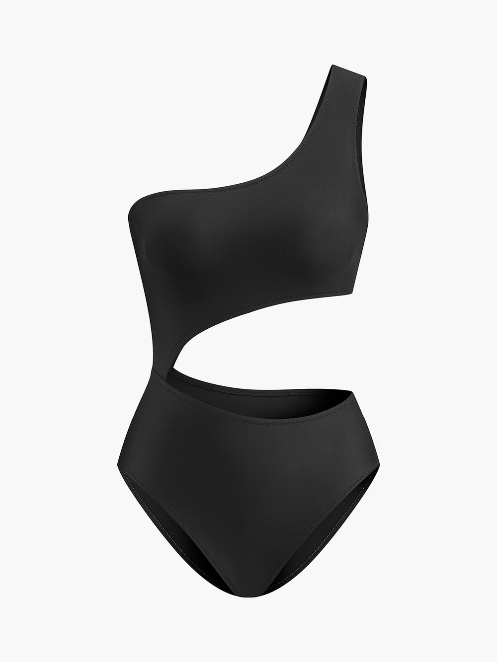 Asymmetrischer Cut-Out-Badeanzug