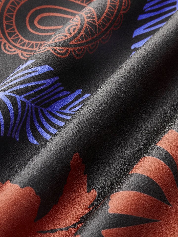 Bedruckter Wickel-Sarong-Überwurf