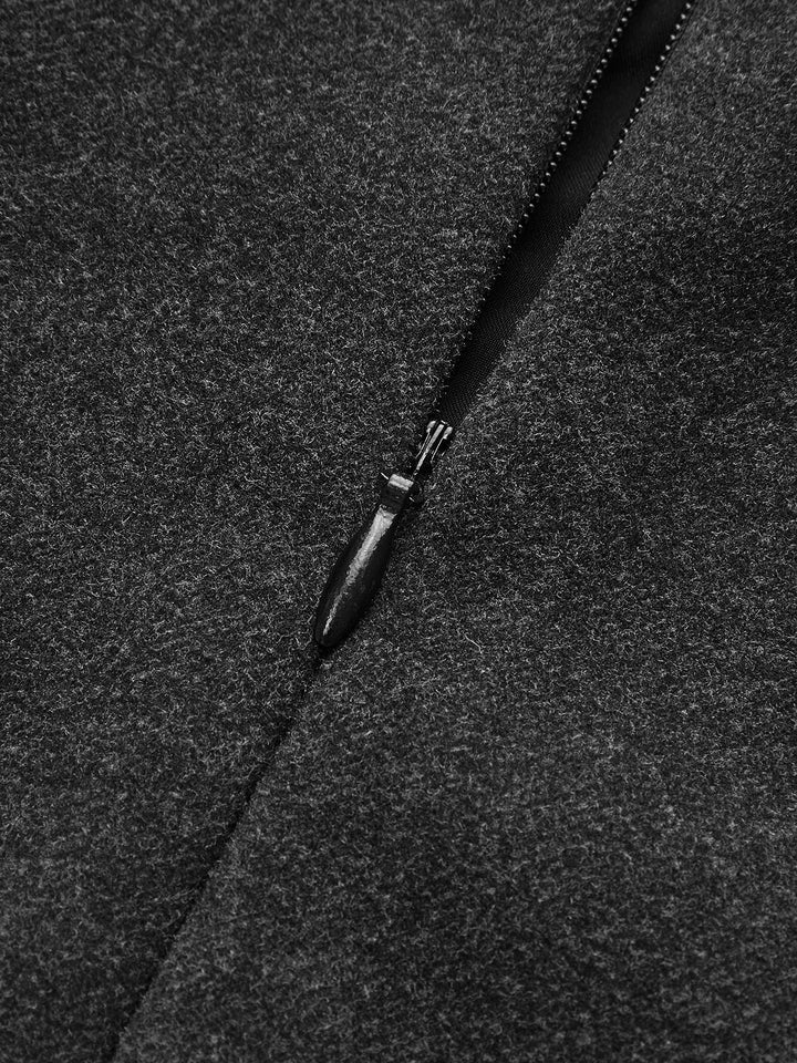 Eleganter Faltenrock mit Gürtel