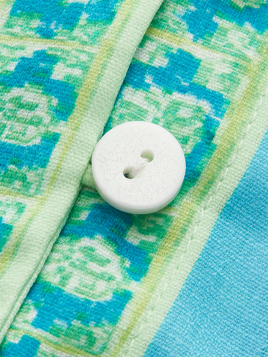 Print Kleid mit Rollkragen und Gürtel