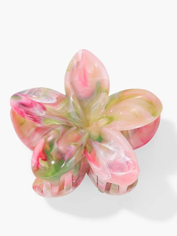 Blumenförmige Haarspange