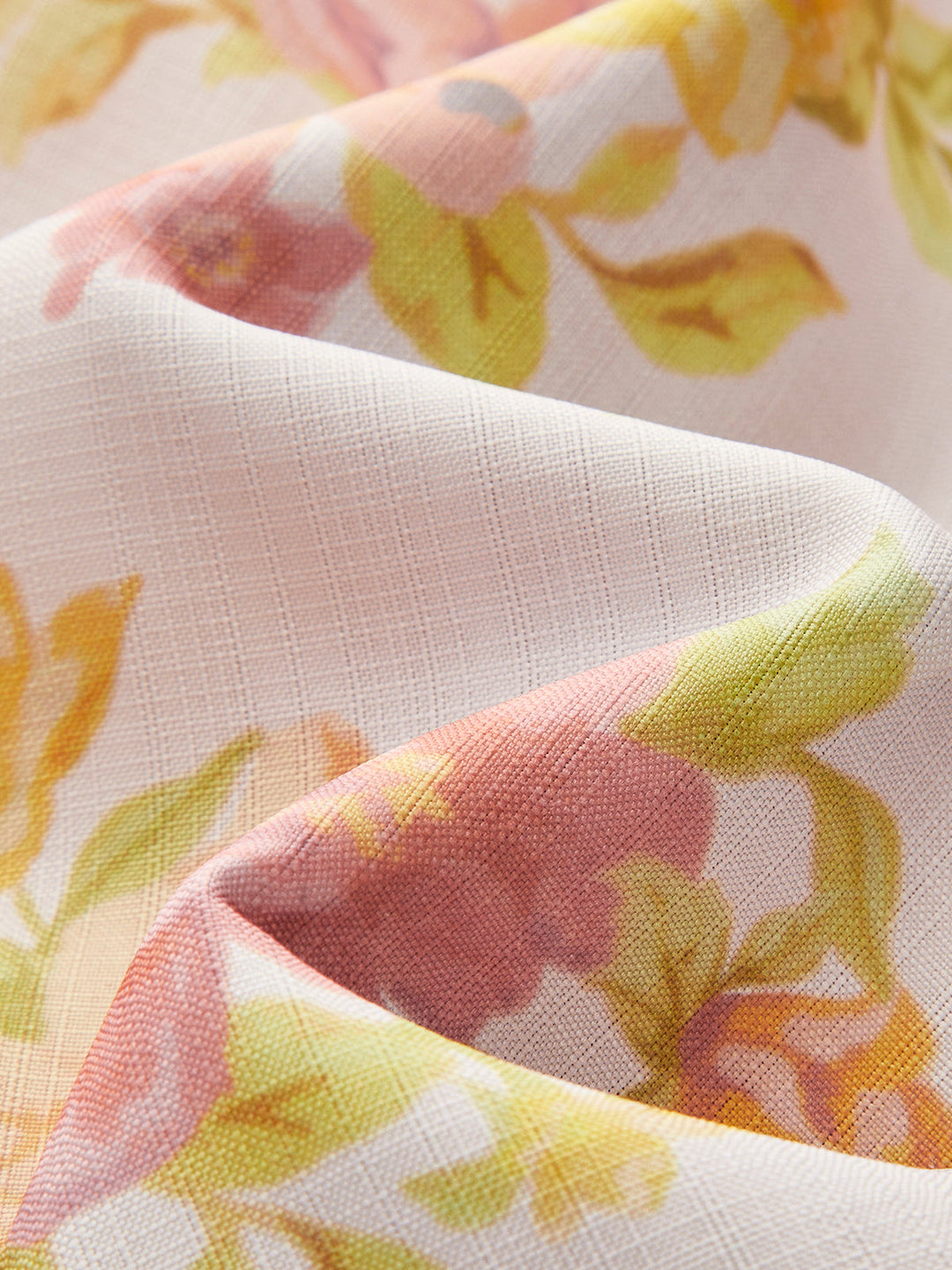 Kleid mit Blumenprint und Herz-Ausschnitt, ärmellos