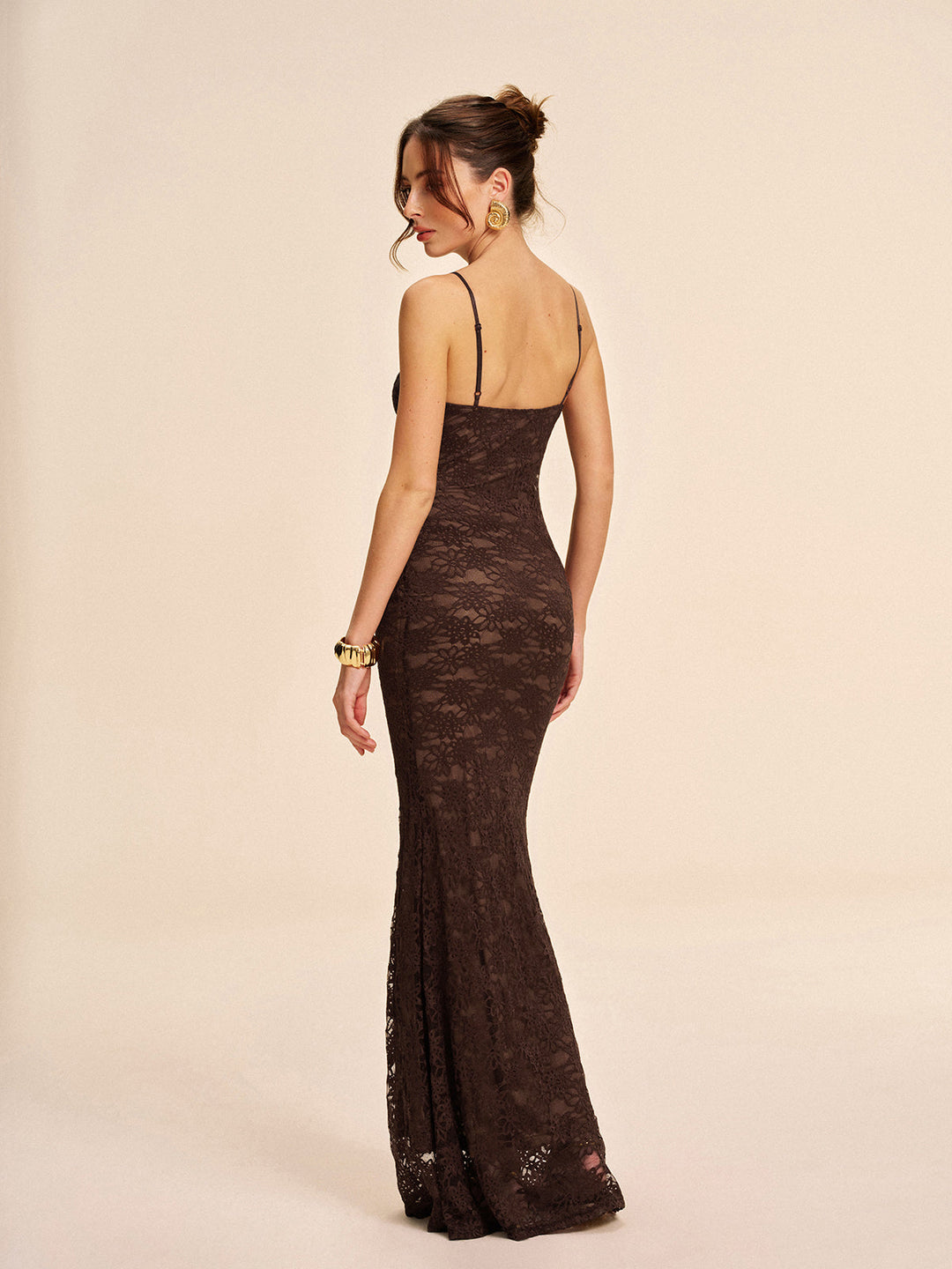 Elegantes Spitzen-Cami-Kleid