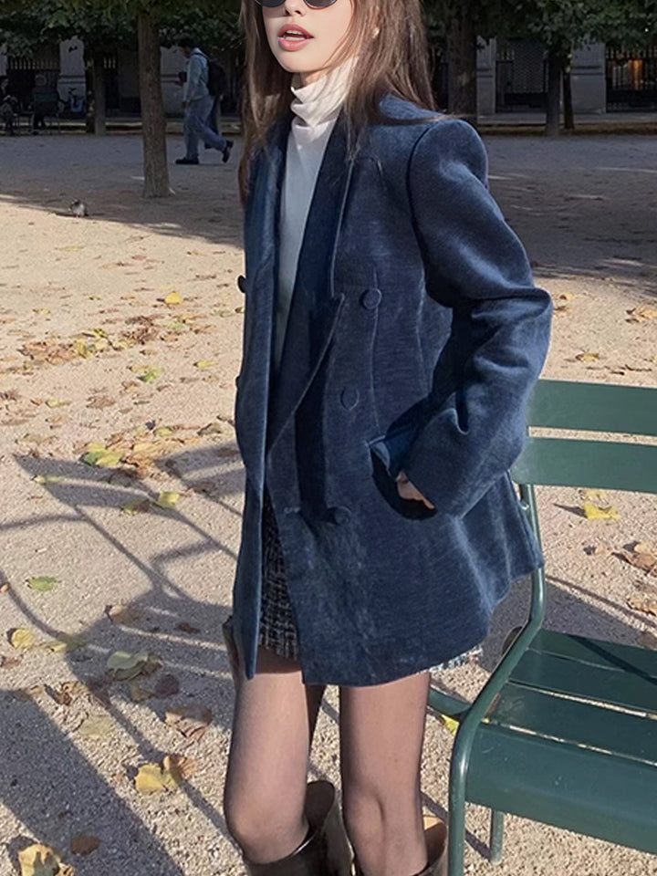 Eleganter taillierter Blazer mit Knopfleiste