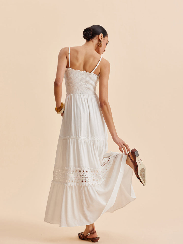Smocked Cami Kleid