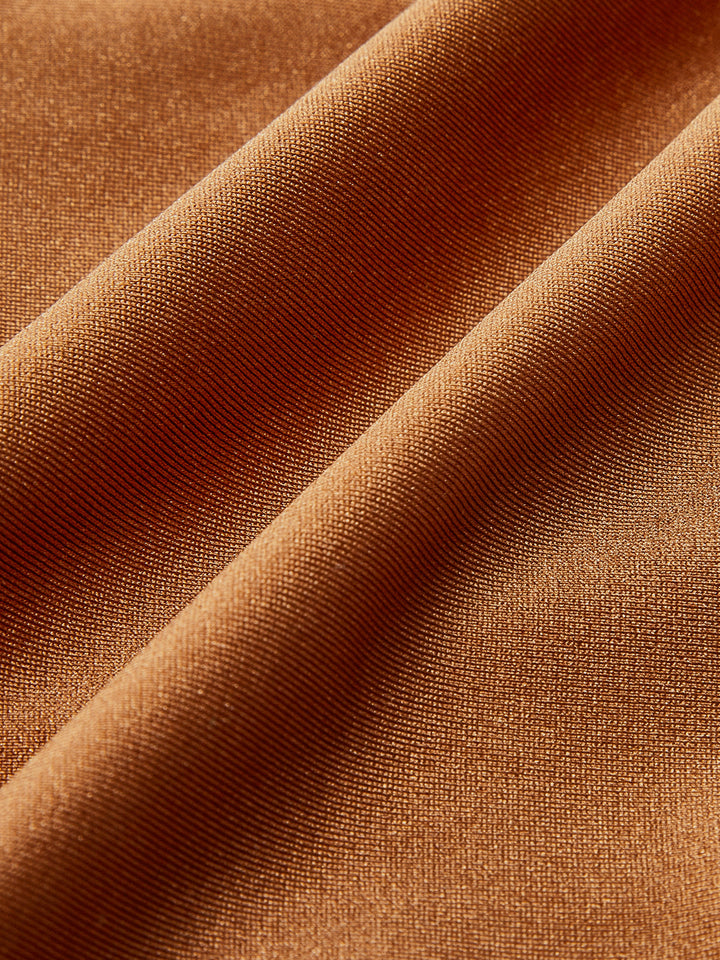 Metalldetail-Badeanzug aus einem Stück