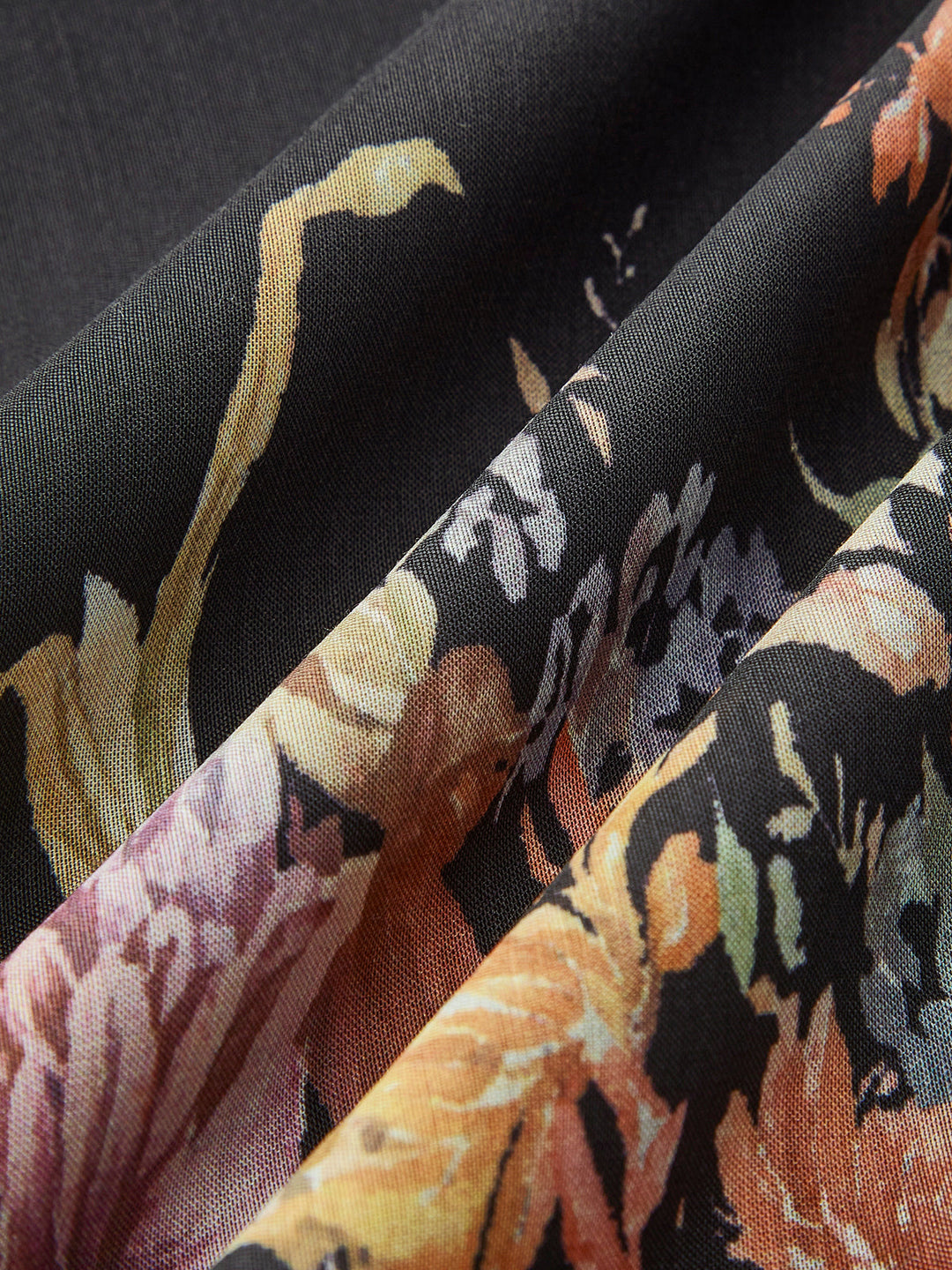 Florales Kleid mit Bindegürtel