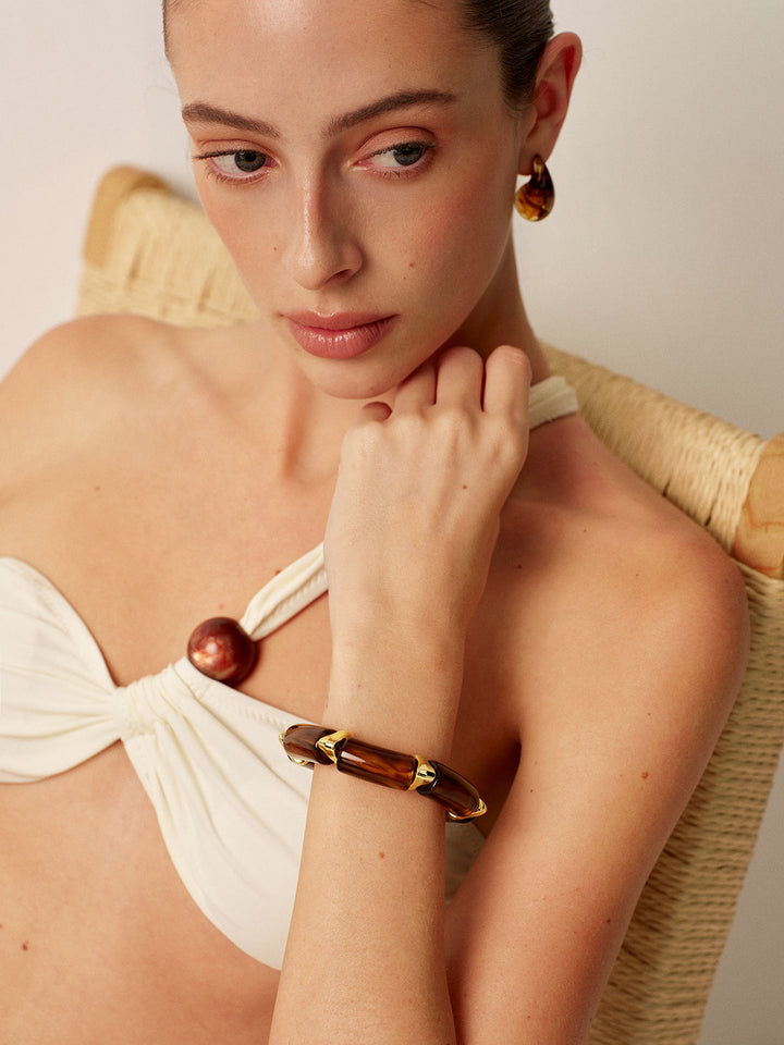Resin Link Manschette Armband