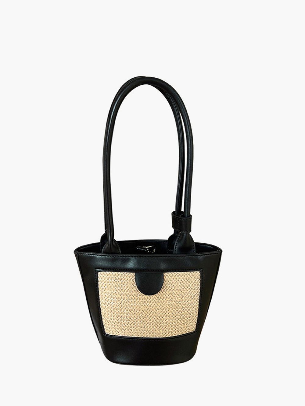 Zwei-Ton gewebte Henkeltasche