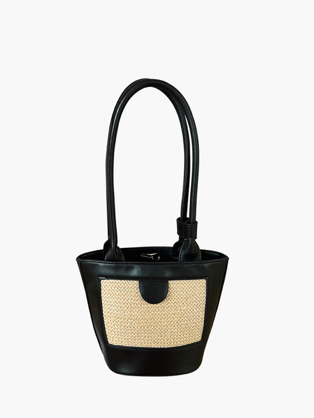 Zwei-Ton gewebte Henkeltasche