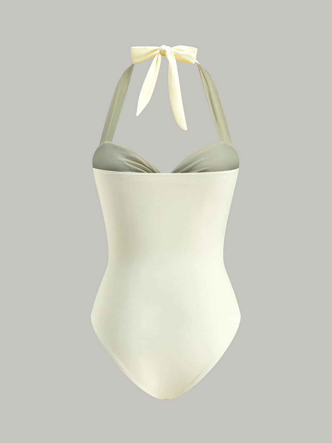 Bandeau-Bikini-Oberteil mit Schleifen-Träger