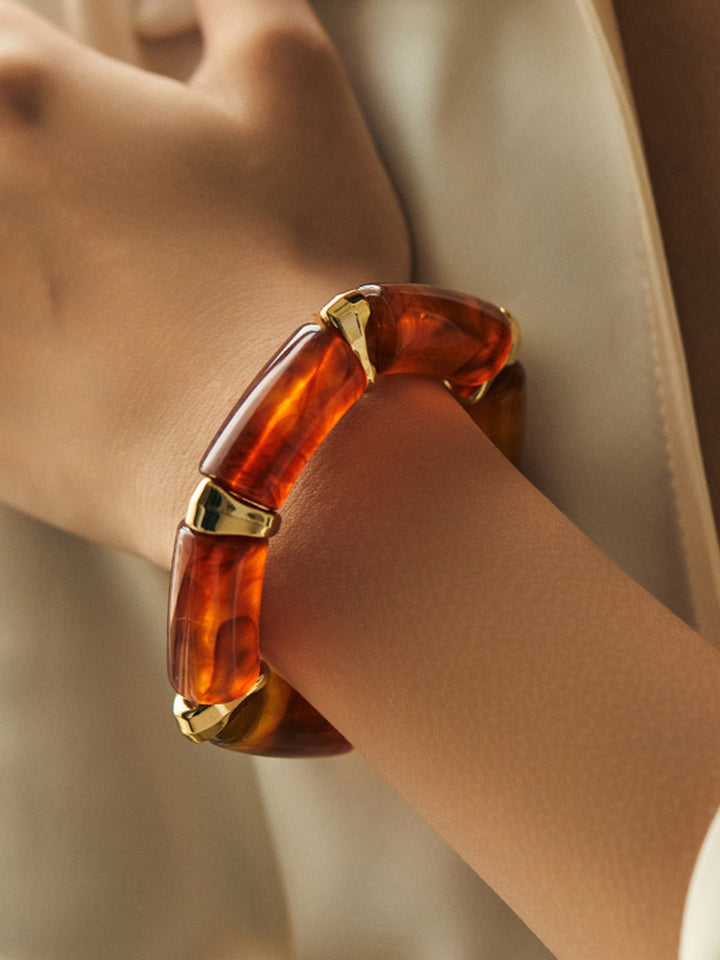 Resin Link Manschette Armband