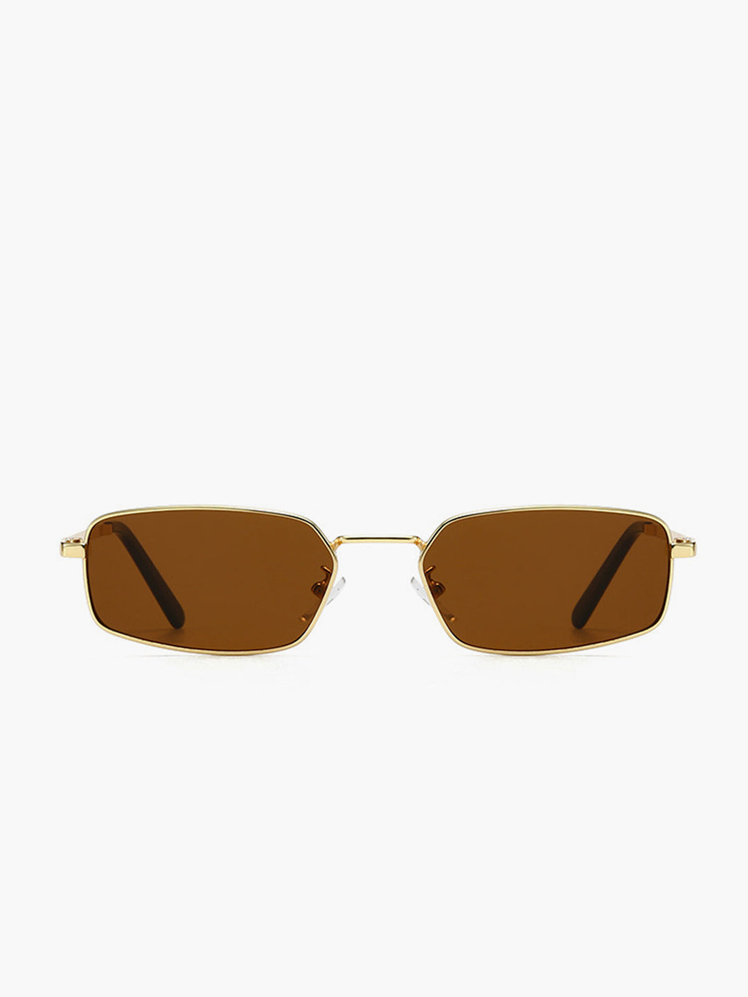 Retro Quadratische Metallrahmen-Sonnenbrille