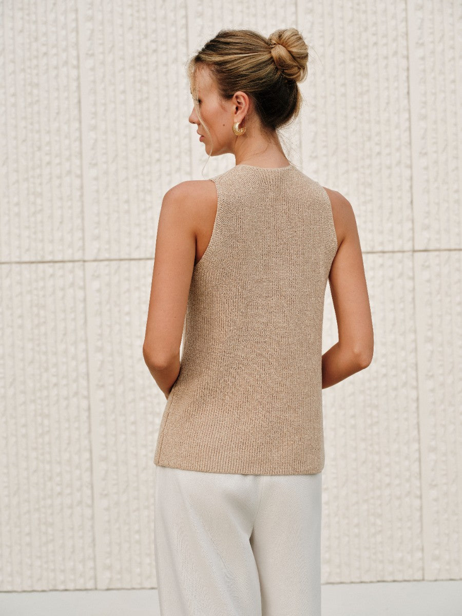 Halter-Korse-Tanktop