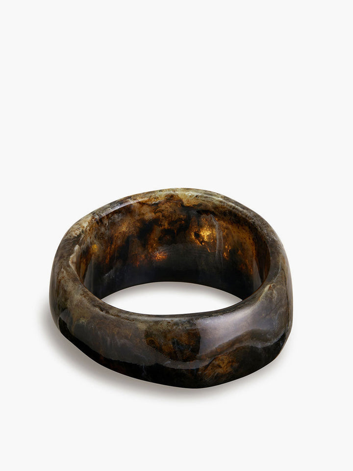 Vintage-inspirierte transluzente Harzarmband