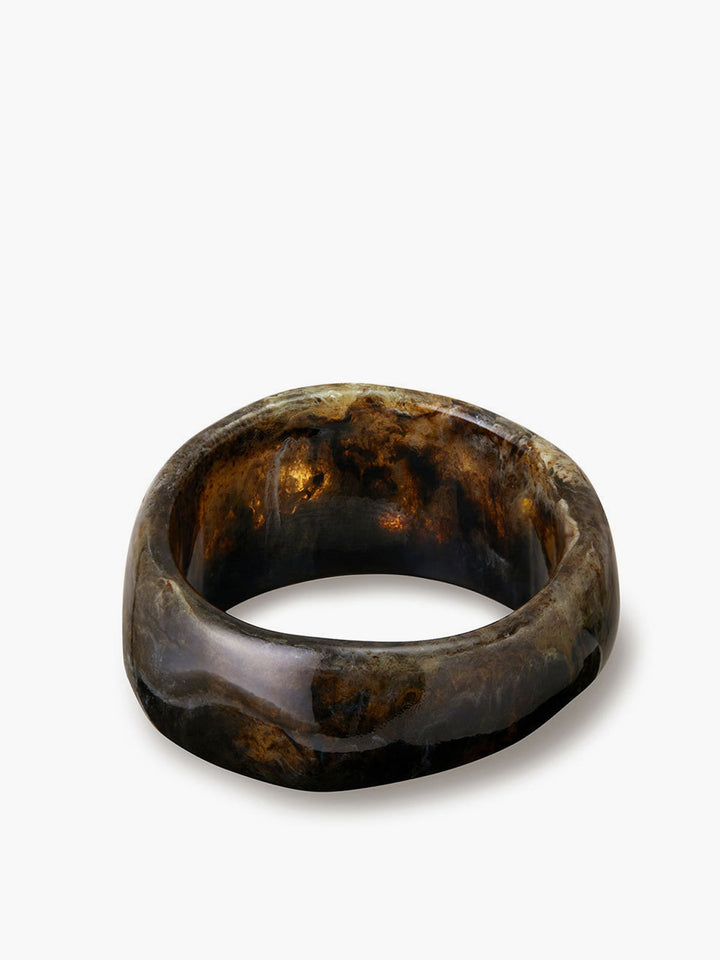 Vintage-inspirierte transluzente Harzarmband
