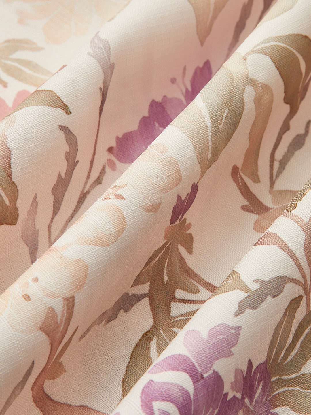 Romantisches A-Linien-Cami-Kleid mit V-Ausschnitt und Blumenmuster
