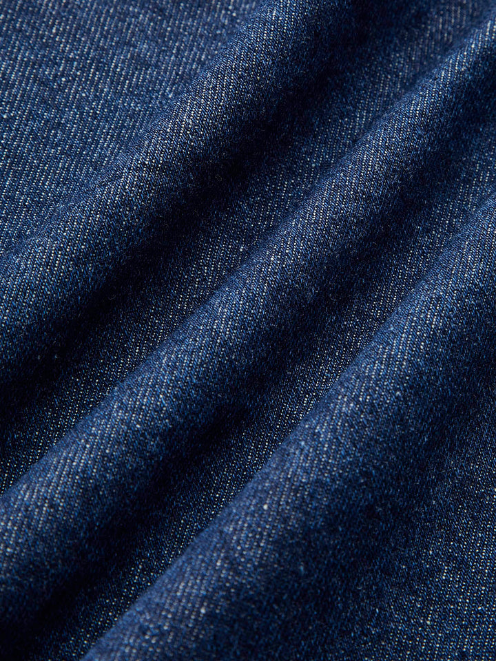 Vintage Denim Krawattenweste