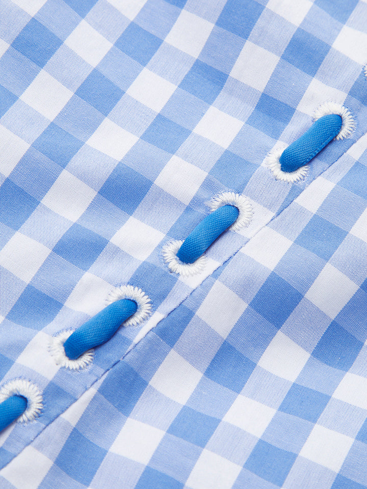 Spitzen-Corsagenkleid mit Schnürung