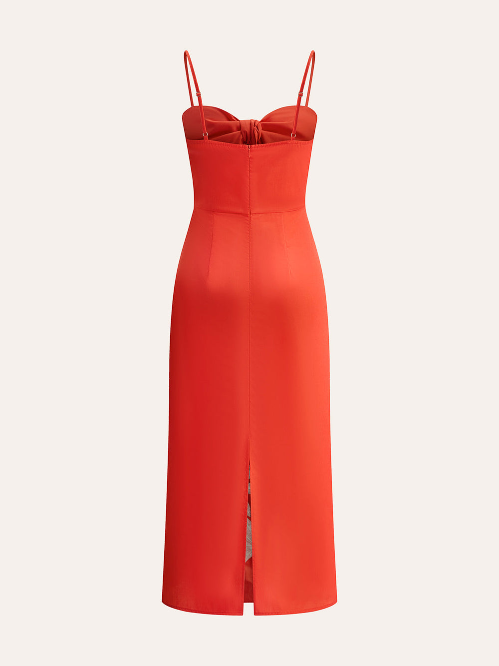 Gesticktes Cami-Kleid mit Schleifen-Detail