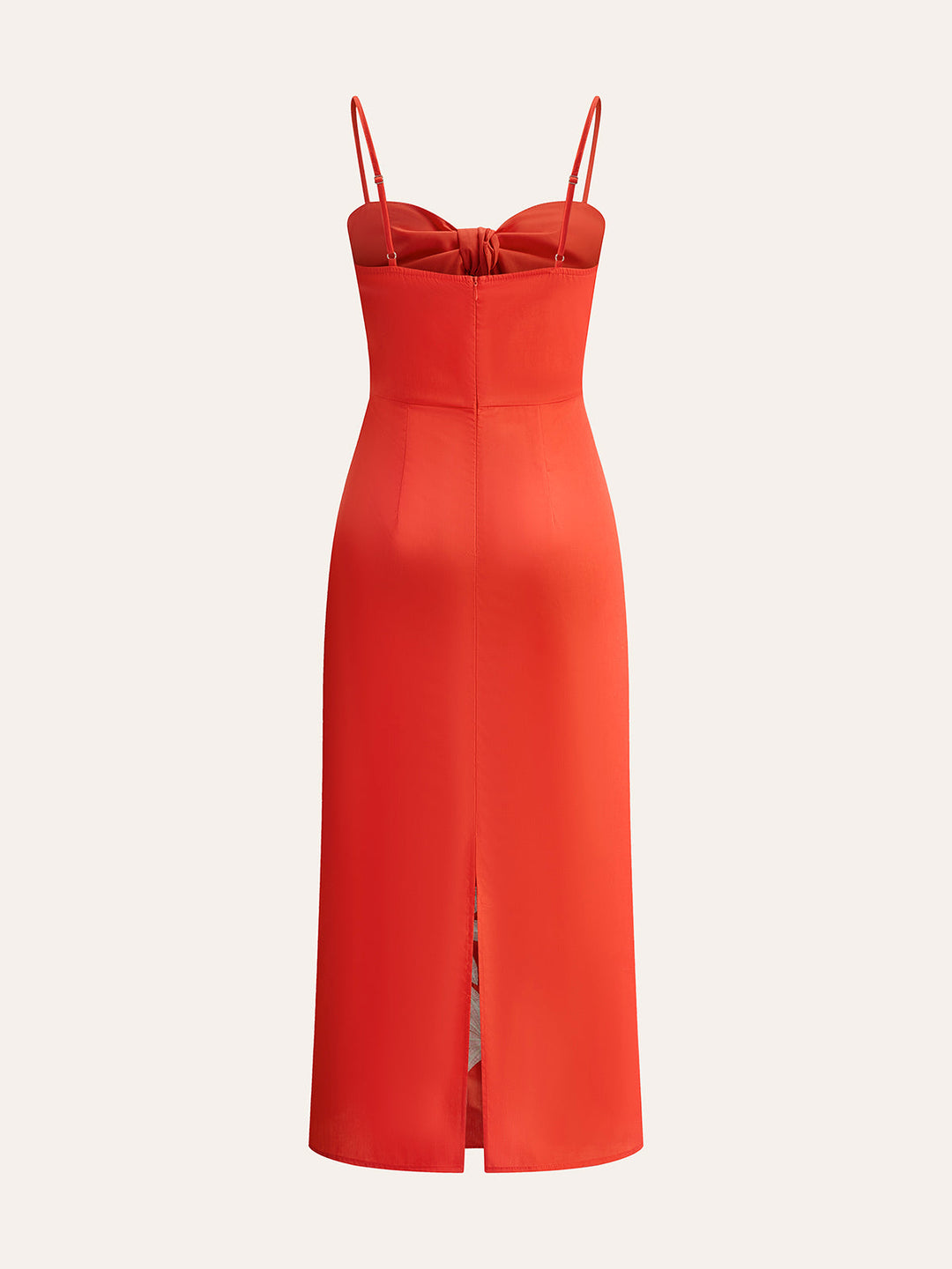 Gesticktes Cami-Kleid mit Schleifen-Detail