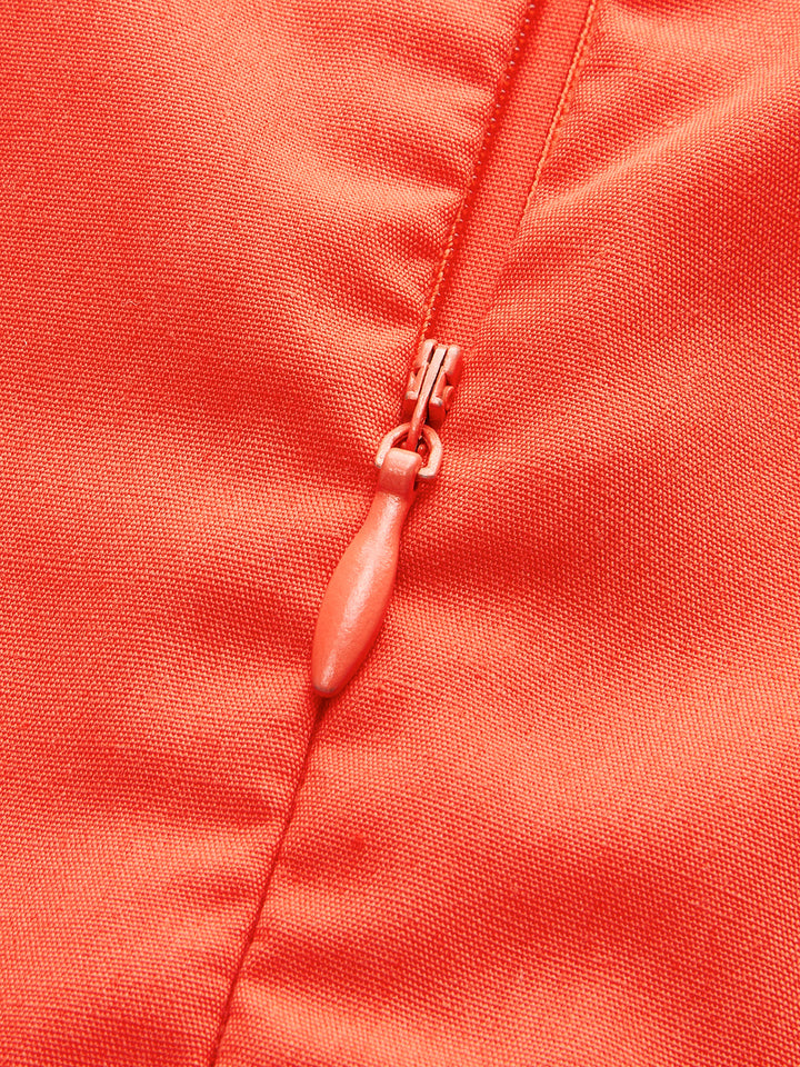 Gesticktes Cami-Kleid mit Schleifen-Detail