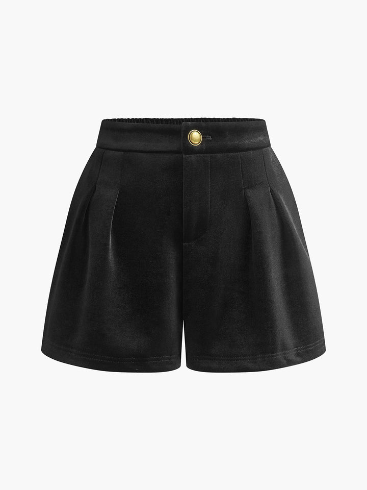 Samtige Gemütliche Shorts