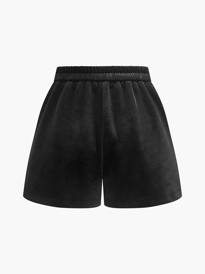 Samtige Gemütliche Shorts