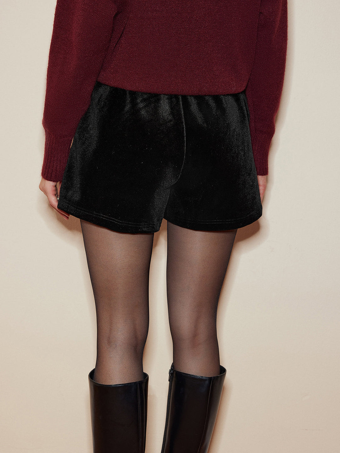 Samtige Gemütliche Shorts