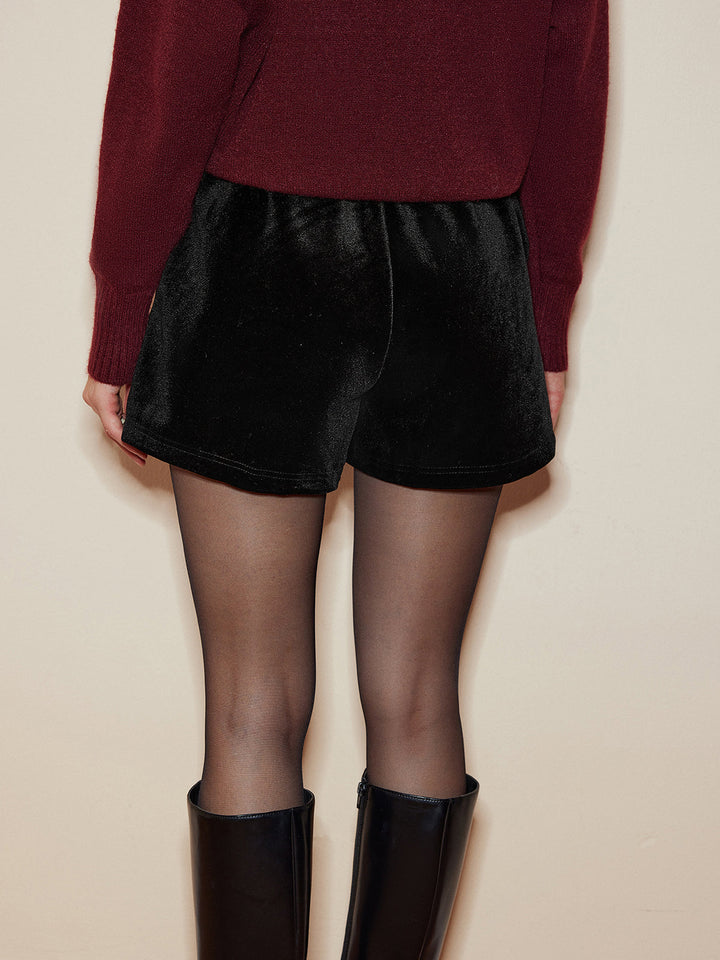 Samtige Gemütliche Shorts