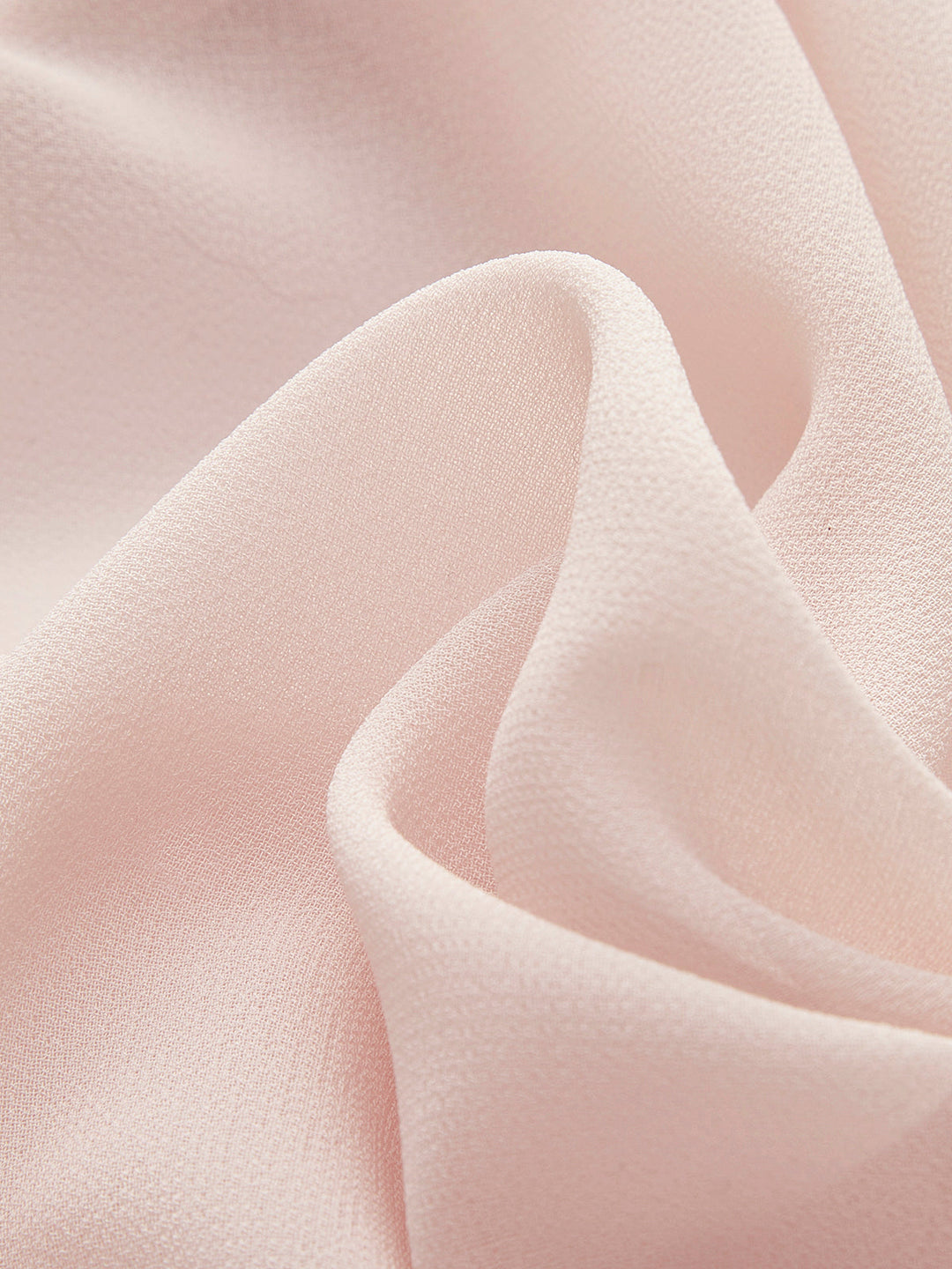Halbtransparente Chiffon-Bluse mit Rüschen