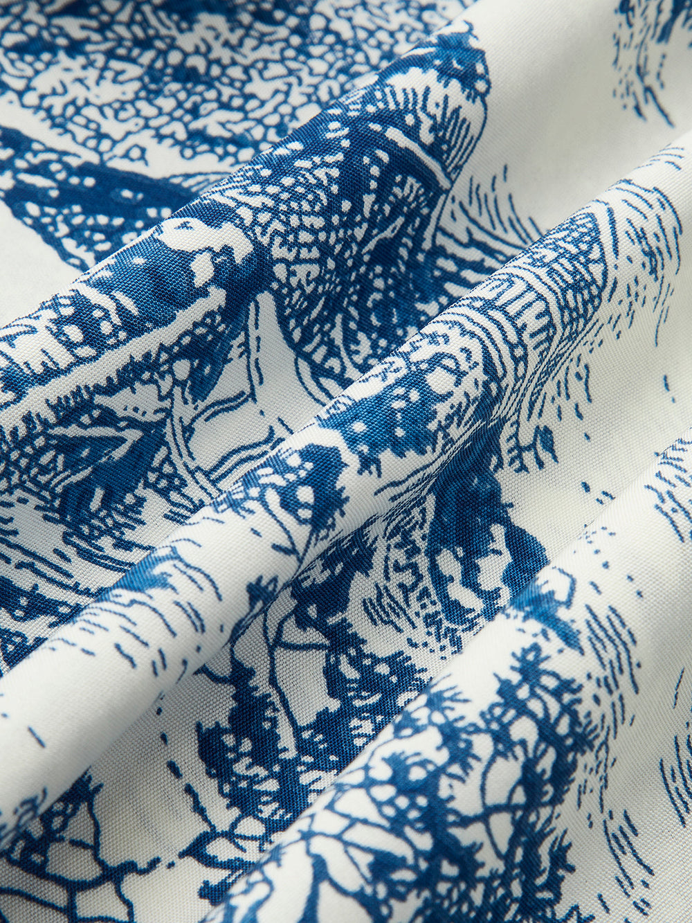 Kleid mit Print und abnehmbarem Kragen