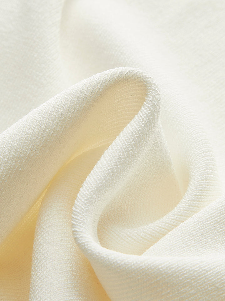 Ärmelloses Oberteil mit Muschelknopfdetail
