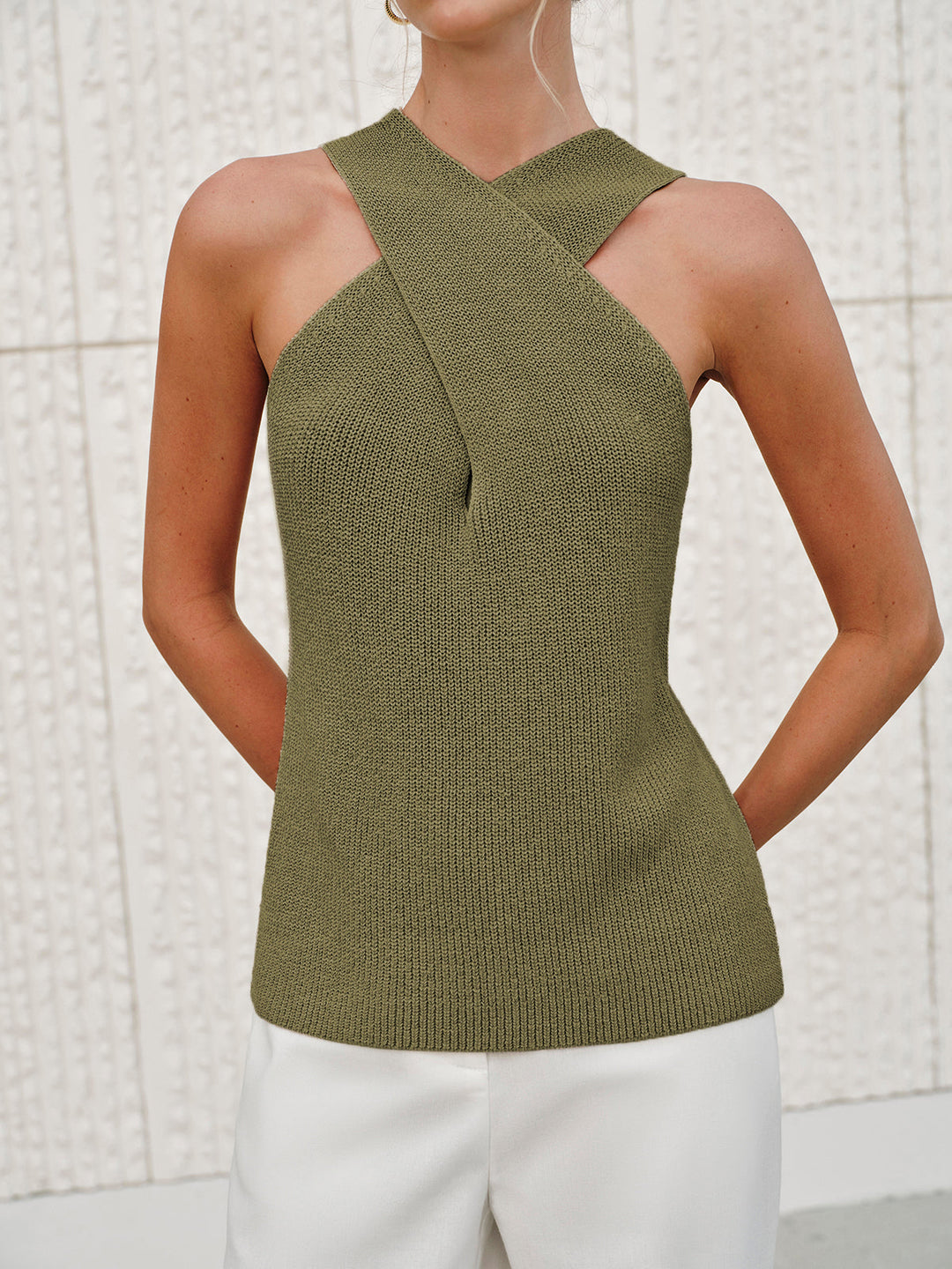 Halter-Korse-Tanktop
