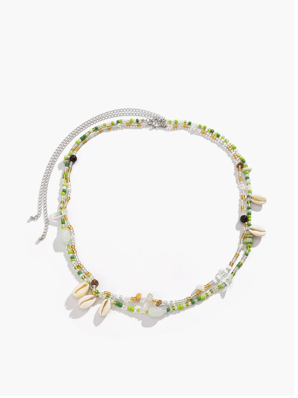 Seestern & Perlen bestickte Taillenkette