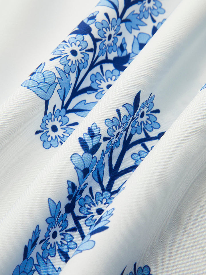 Blumenkleid mit Spaghettiträgern