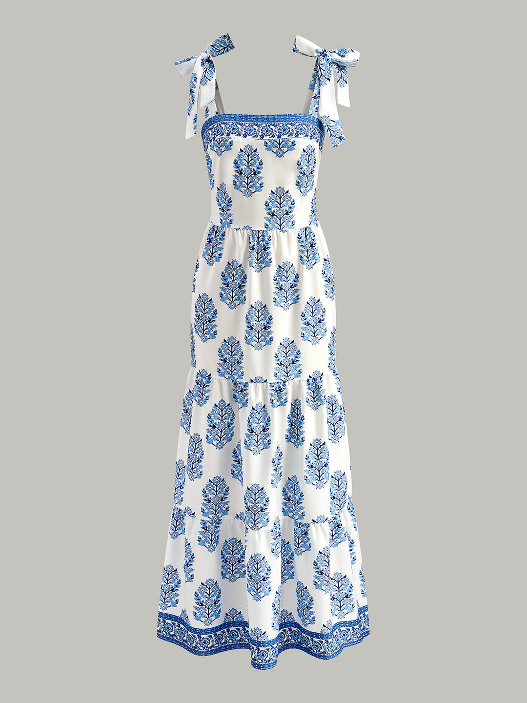 Blumenkleid mit Spaghettiträgern