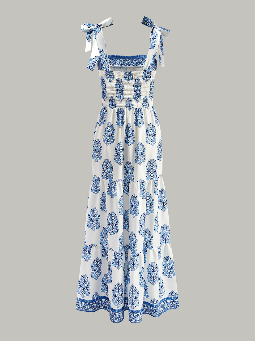 Blumenkleid mit Spaghettiträgern