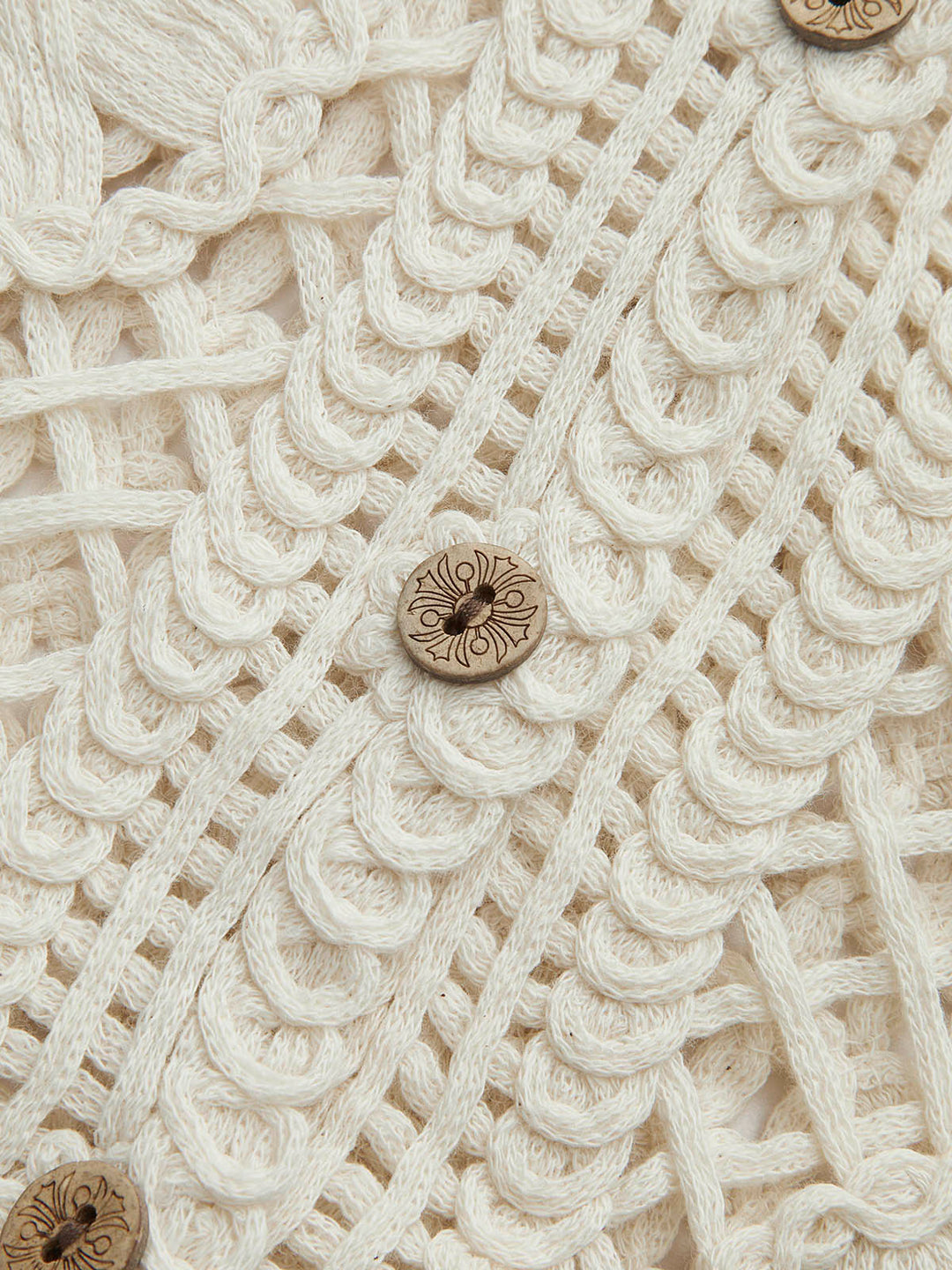 Semi-Sheer Jacquard Cut-Out V-Ausschnitt Tanktop