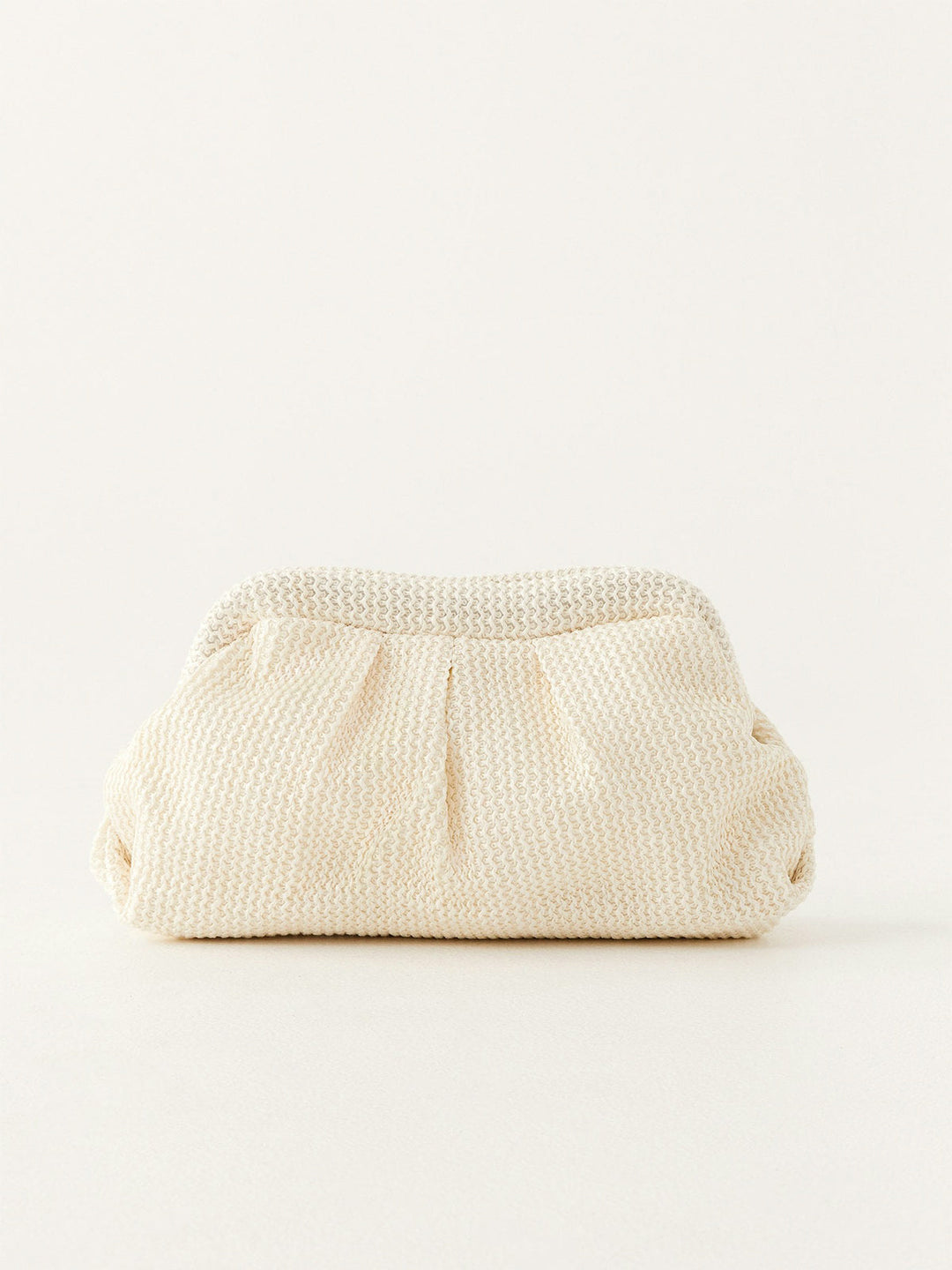 Gewebte Wolkenclutch Tasche
