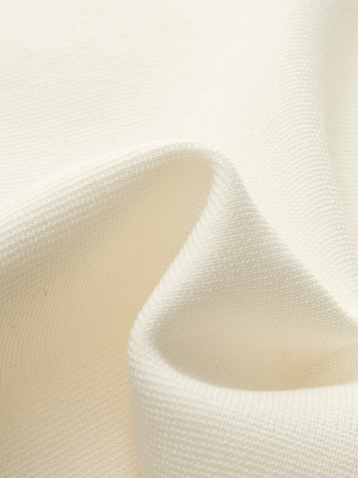 Metall-Detail Pullover-Weste mit V-Ausschnitt