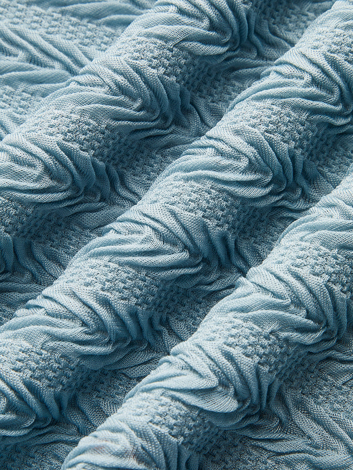 Kleid mit Rüschen-Detail und schulterfreiem Ausschnitt