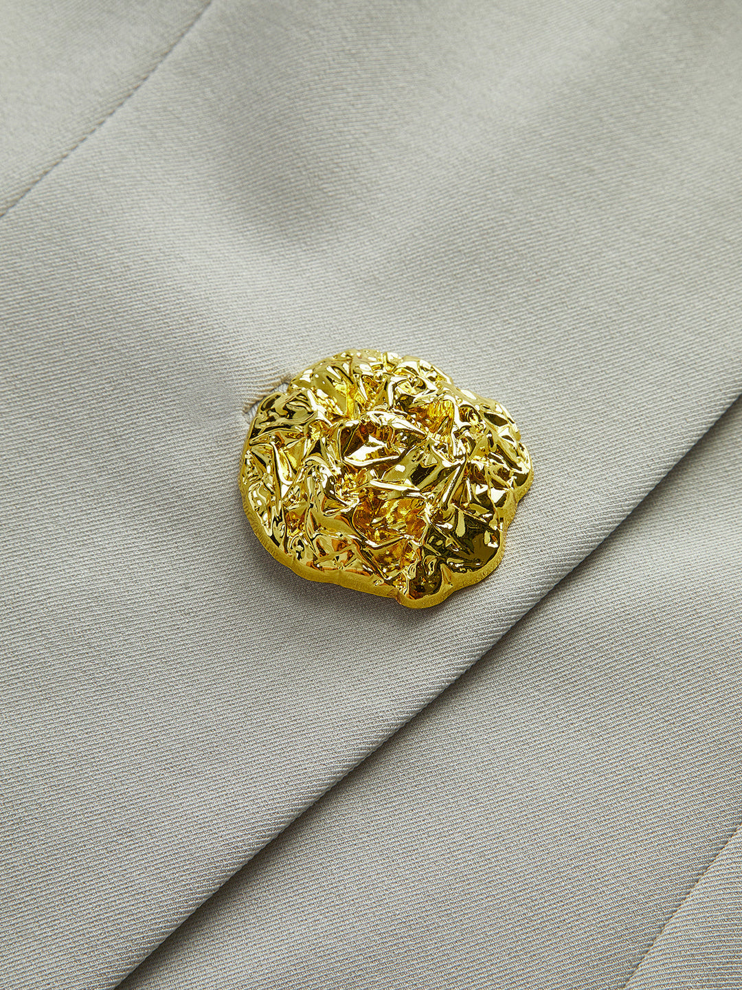 Button Split Ärmellose Hosen Set