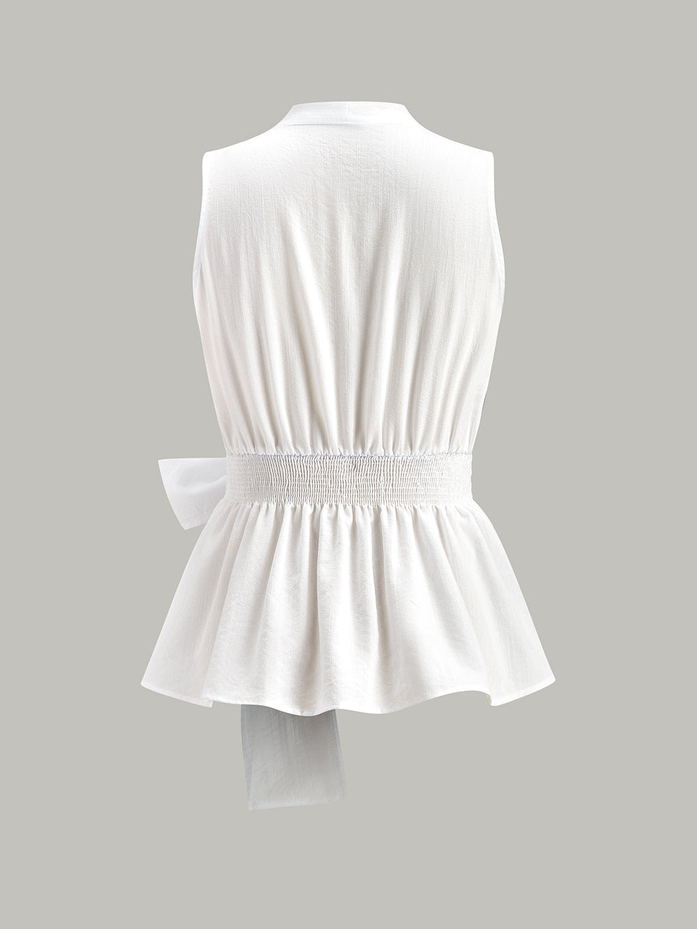 Wrap Tie Peplum Top