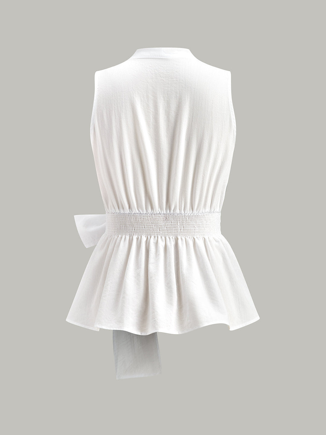 Wrap Tie Peplum Top