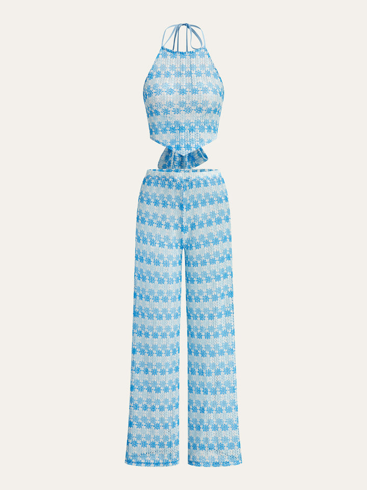 Krawattenrücken-Häkel-Halter-Hosen-Set