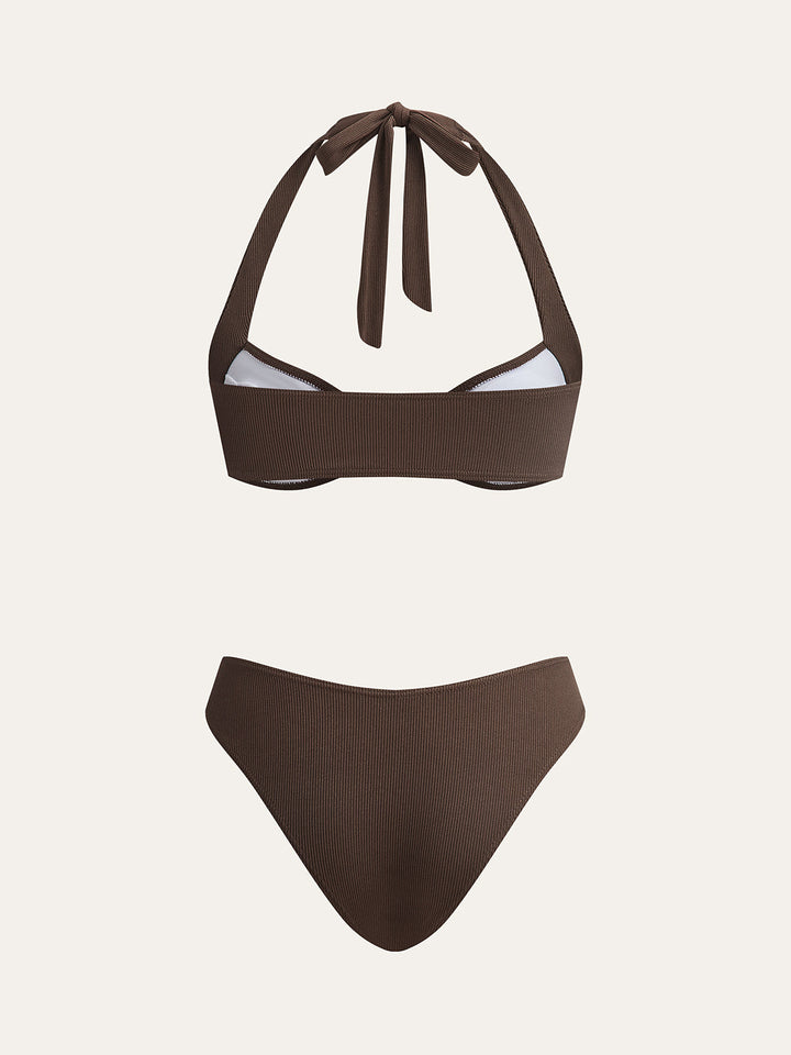 Ring Detail Bikini-Set