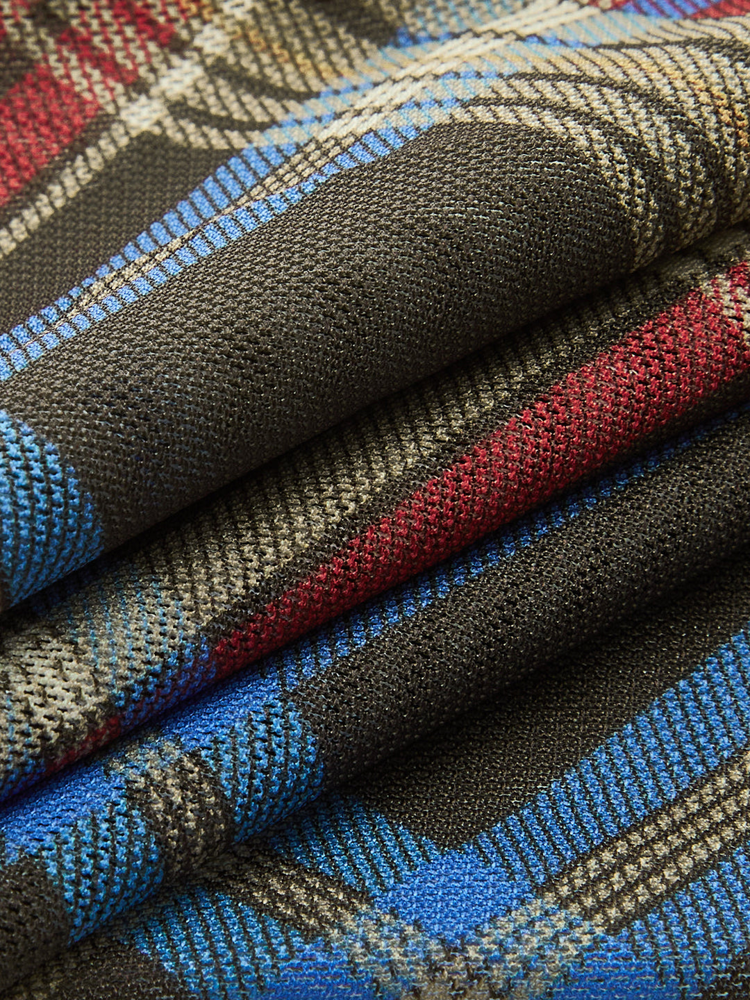 Plaid Geknotete Bindetop