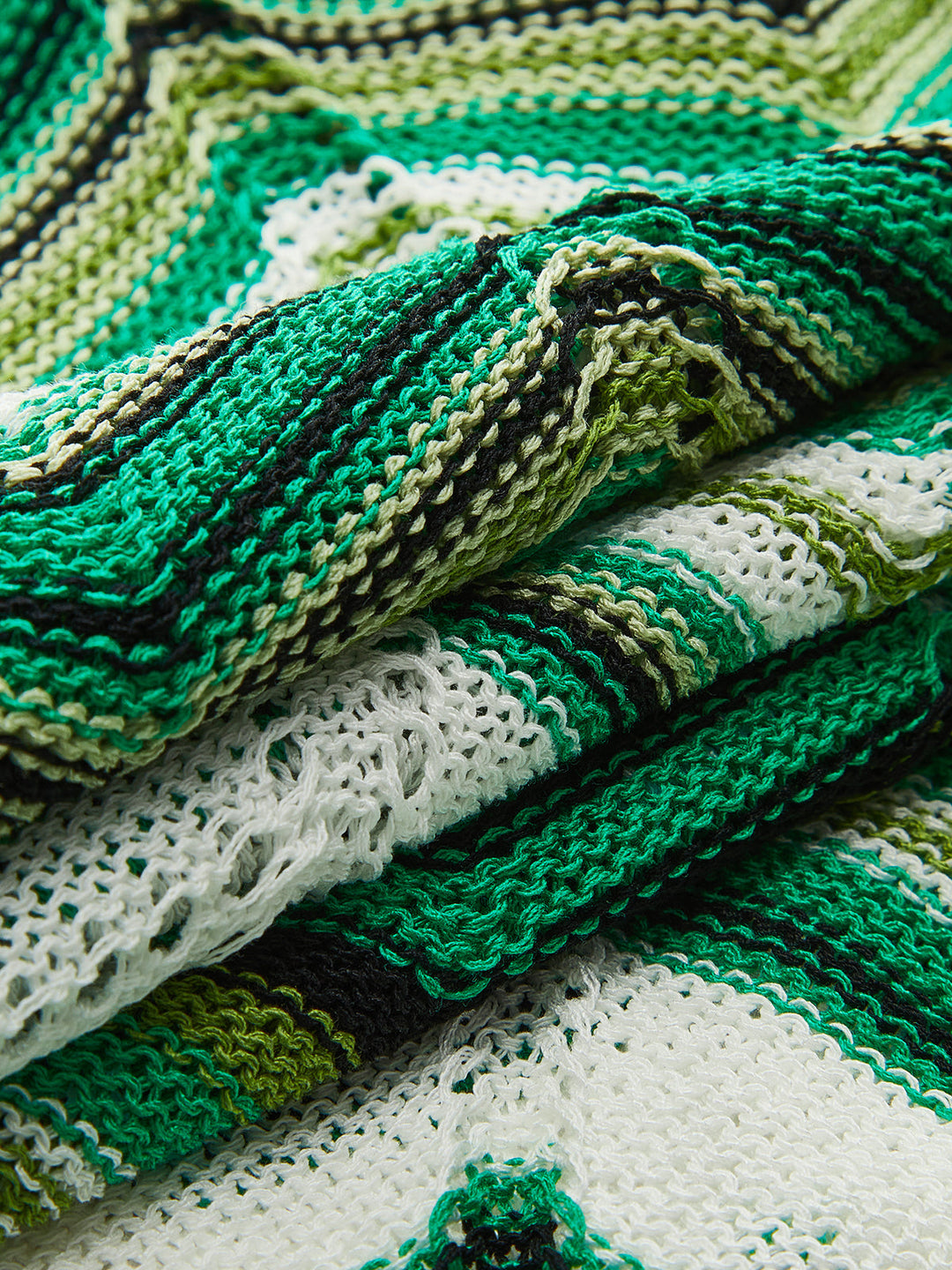 Strickkleid Midi mit Trägern und Chevron-Muster